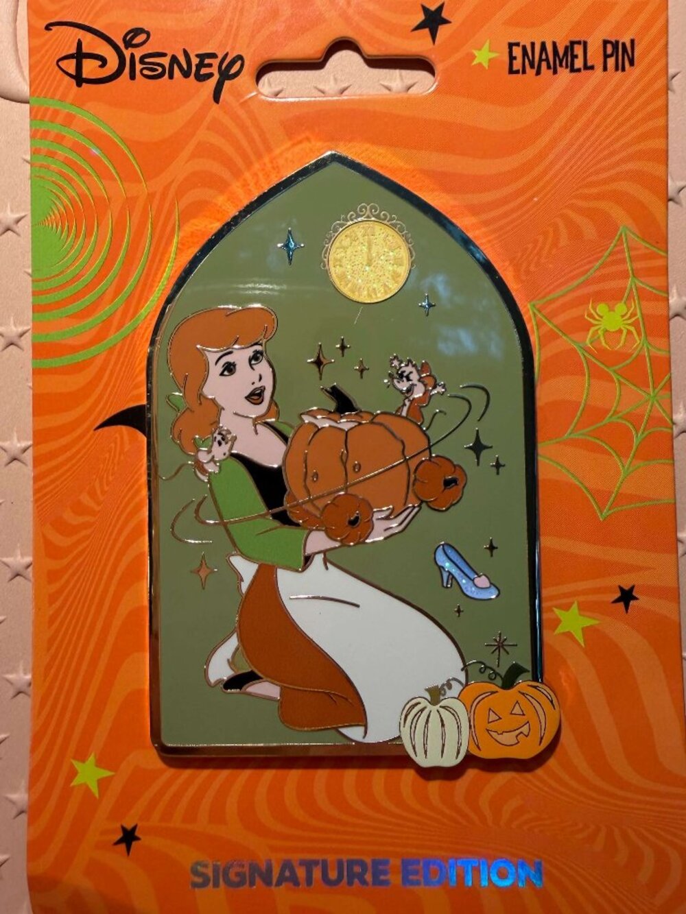 Cinderella - Disney Princess Halloween Arches PALM LE 500 Pin Jumbo Glitter